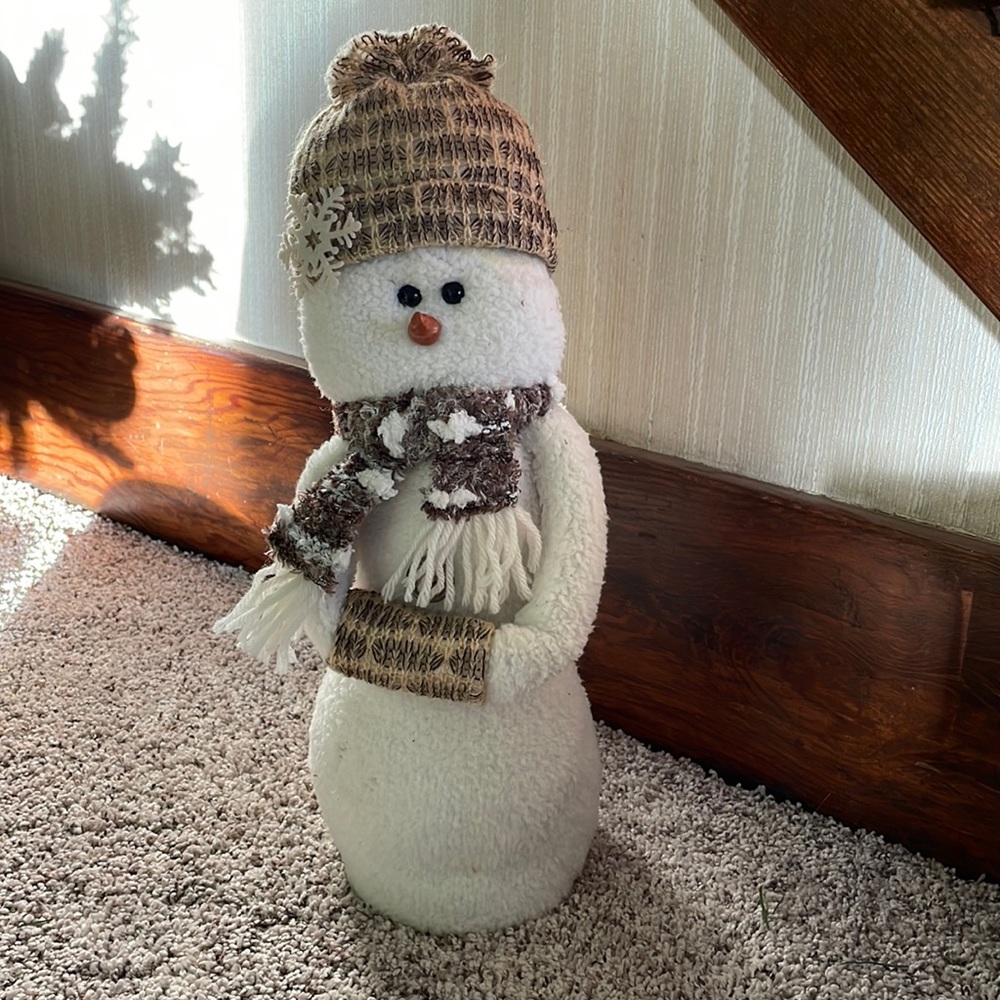 Felt snowman